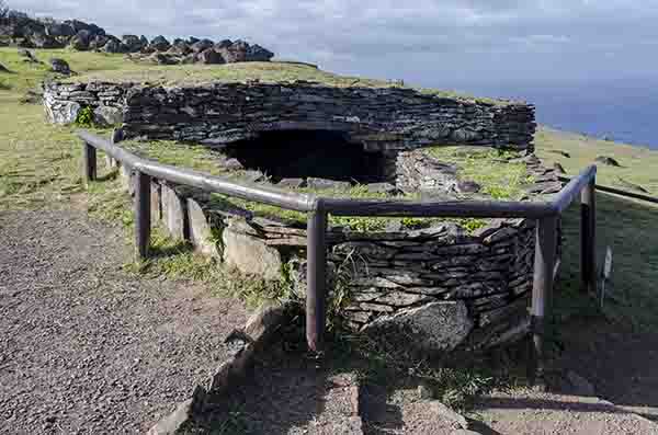 186 - Chile - isla de Rapa Nui o Pascua - Orongo